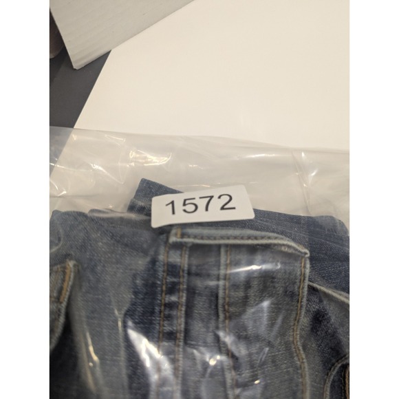 Levi's 505 Jeans Men's Size 42X29 (Tag 44x30) Blue Regular Fit Straight Leg - Picture 11 of 11